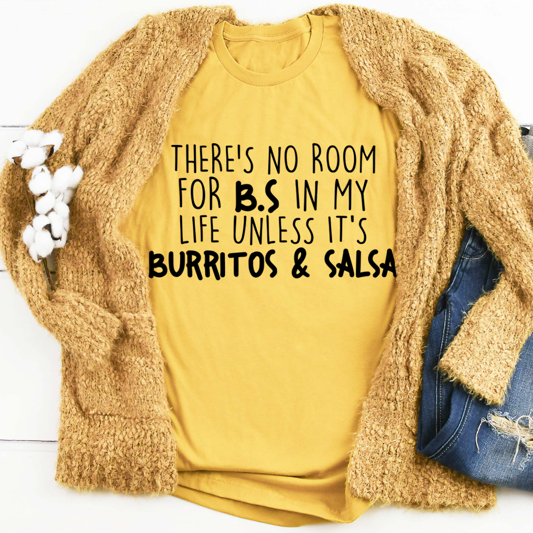 Burritos & Salsa T-Shirt-0