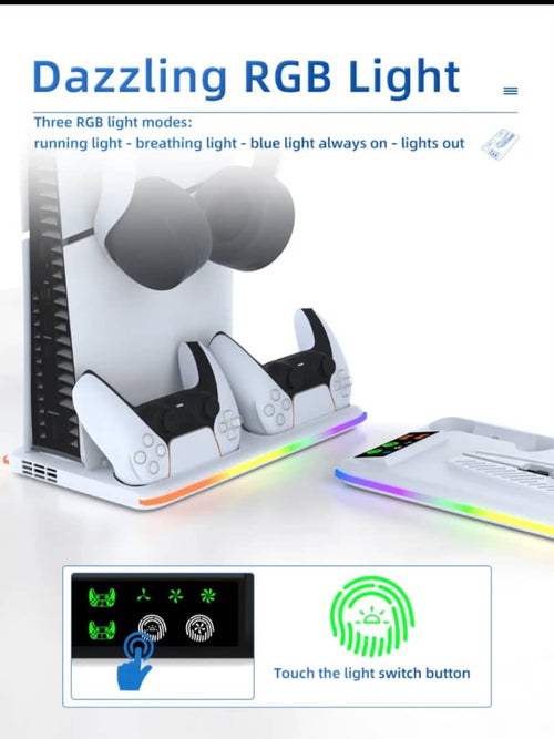 SUPPORT VENTILÉ PlayStation 5